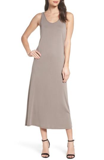 Women's Mary & Mabel Knot Back Maxi Dress - Beige