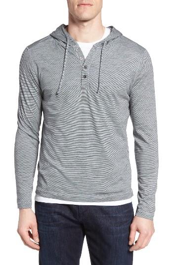 Men's Robert Barakett Penner Stripe Cotton Hoodie