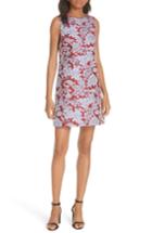 Women's Alice + Olivia Coley Floral Sleeveless Dress - Red