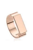 Women's Monica Vinader Engravable Wide Signature Ring