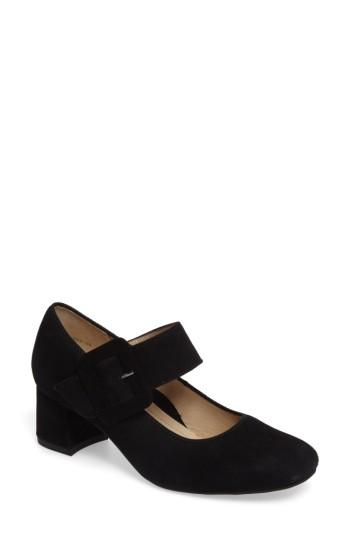 Women's Ara Brit Mary Jane Pump M - Black