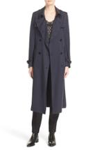 Women's The Kooples Double Breasted Trench Coat