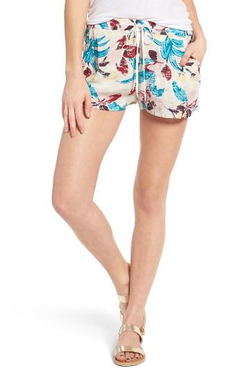 Women's Roxy Electric Mile Shorts - White