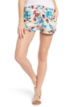 Women's Roxy Electric Mile Shorts - White