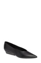 Women's Calvin Klein Jeans Elehanna Pointy Toe Pump .5 M - Black