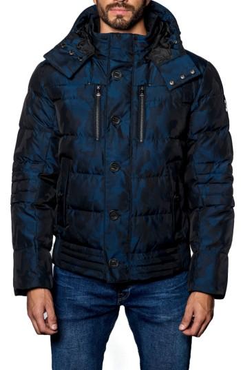 Men's Jared Lang Camo Down Parka - Blue