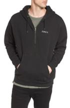 Men's Obey Ennet Hooded Pullover, Size - Black