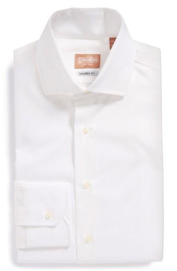 Men's Gitman Tailored Fit Dress Shirt .5 - 34 - White