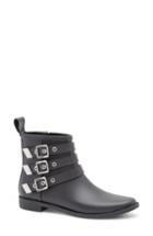 Women's Loeffler Randall Nash Buckle Strap Rain Bootie