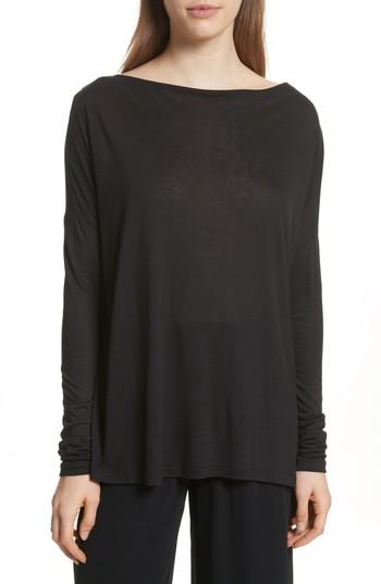 Women's Vince High/low Top - Black