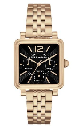 Women's Marc Jacobs Square Vic Bracelet Watch, 30mm