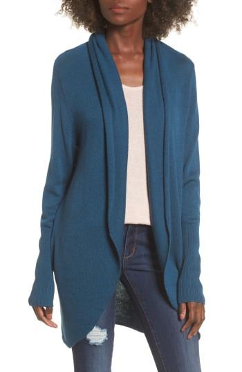 Women's Leith Easy Circle Cardigan - Blue