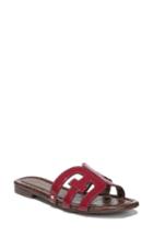 Women's Sam Edelman Bay Cutout Slide Sandal M - Red