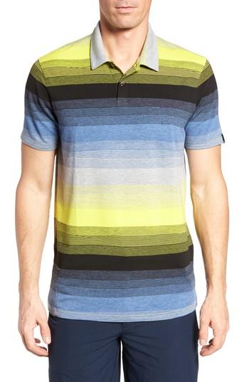 Men's Oakley Lateral Polo Shirt - Blue
