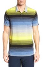 Men's Oakley Lateral Polo Shirt - Blue