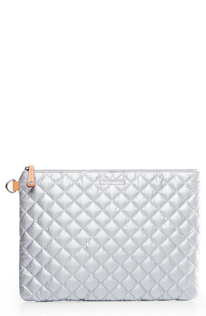 Mz Wallace Metro Pouch - Metallic