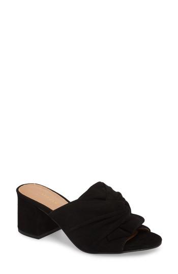Women's Halogen Farrah Sandal M - Black