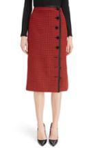 Women's Altuzarra Christofor Houndstooth Wool Skirt