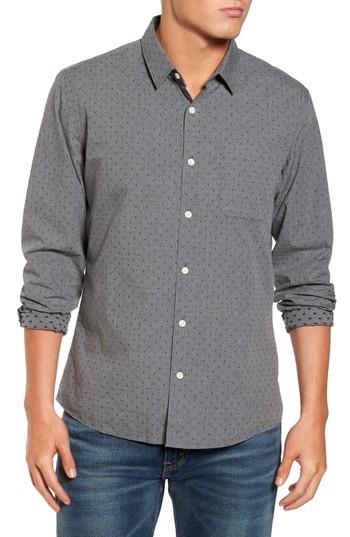 Men's 7 Diamonds Steel Sky Woven Shirt - Blue