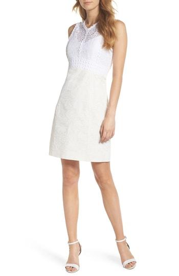 Women's Lilly Pulitzer Leigh Sheath Dress - White