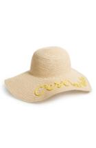 Women's Bp. C'est La Vie Floppy Straw Hat -