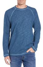 Men's Tommy Bahama Fortuna Flip Fit Shirt, Size Medium - Blue