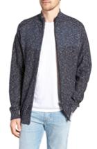 Men's Rodd & Gunn Banks Road Colorblocked Zip Sweater - Blue