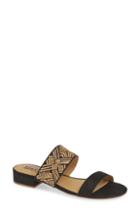 Women's Sbicca Valora Slide Sandal B - Black