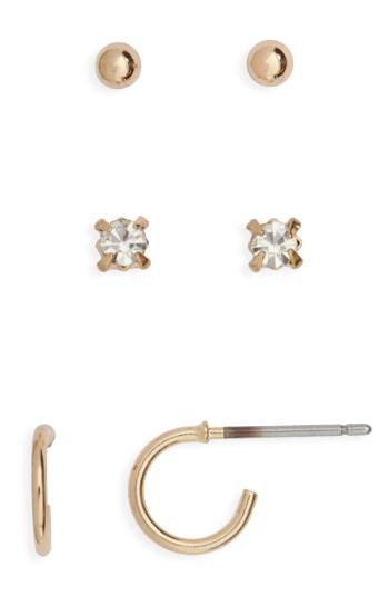 Women's Girly 3-pack Dainty Earrings