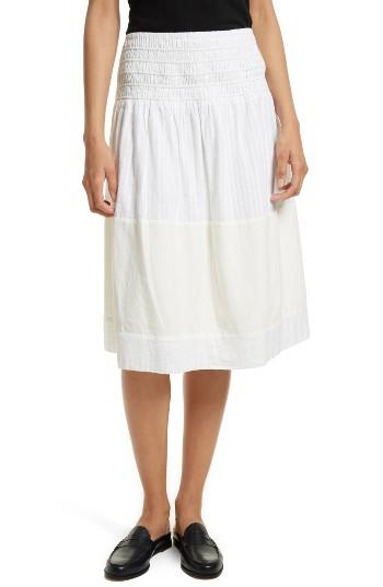 Women's The Great. The Afternoon Skirt - White