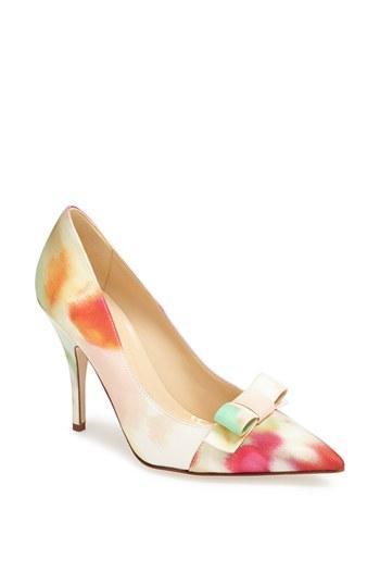 Kate Spade 'lilia' Pump Giverny Floral Printed