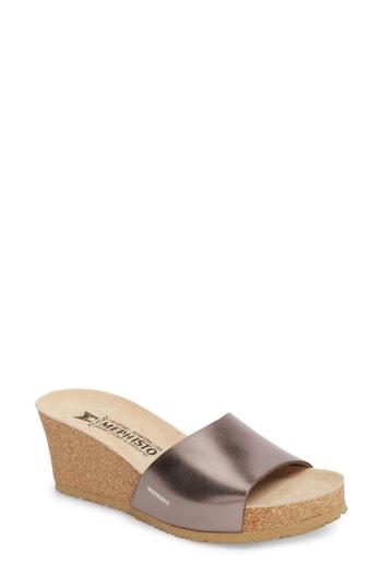 Women's Mephisto Lise Platform Wedge Sandal