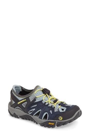 Women's Merrell 'all Out Blaze Sieve' Hiking Shoe M - Blue