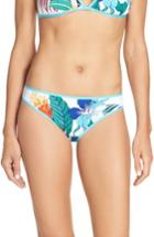 Women's Tommy Bahama Hibiscus Print Bikini Bottoms - White