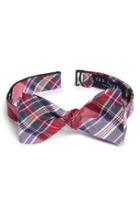 Men's Ted Baker London Plaid Cotton & Silk Bow Tie