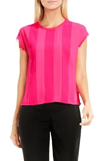 Women's Vince Camuto Stripe Panel Blouse