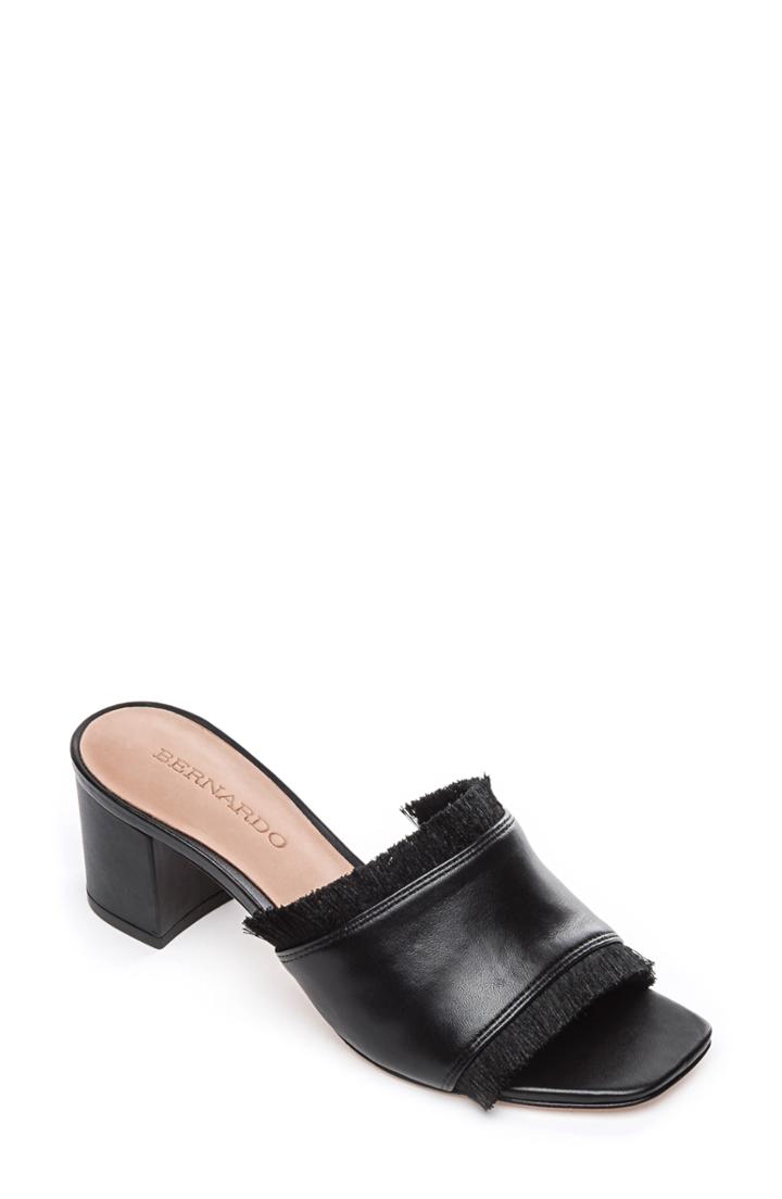 Women's Bernardo Bryn Slide Sandal M - Black