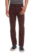 Men's Ag Jeans Everett Sud Slim Straight Fit Pants X 34 - Burgundy