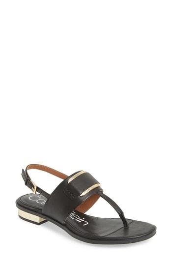 Women's Calvin Klein Freida Sandal M - Black