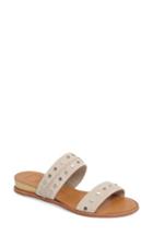 Women's Dolce Vita Pacey Studded Wedge Sandal M - Brown
