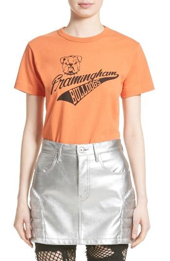 Women's Junya Watanabe Framingham Bulldogs Graphic Tee