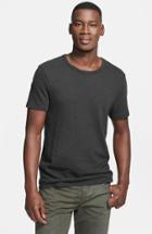 Men's Rag & Bone Standard Issue Slubbed Cotton T-shirt, Size - Black