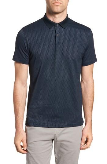 Men's Theory Bayliss Slim Fit Polo - Blue