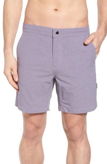 Men's Devereux Bond Hybrid Shorts - Purple