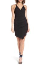 Women's Soprano Asymmetrical Body-con Dress - Black