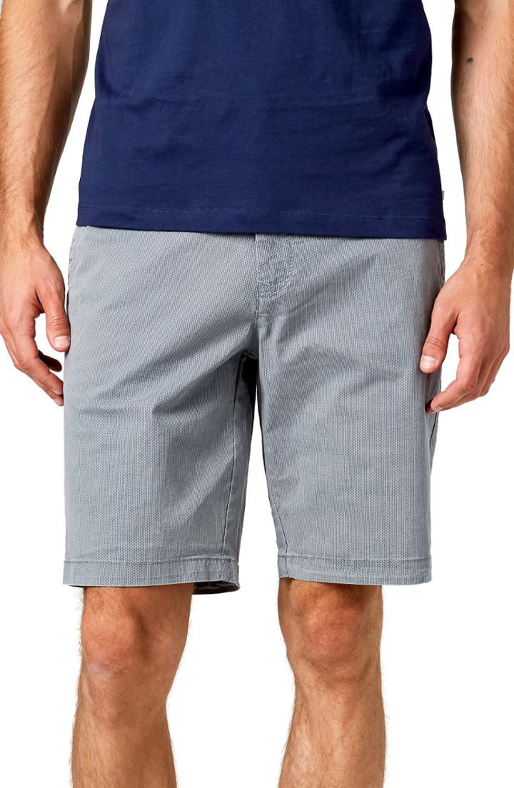 Men's 7 Diamonds Acceleration Print Shorts - Grey