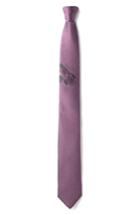 Men's Title Of Work Geometric Silk Tie, Size - Purple
