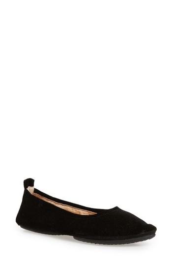 Women's Yosi Samra Vienna 2.0 Foldable Pointy Toe Flat M - Black