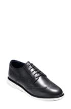 Women's Cole Haan Gradevolution Oxford Sneaker .5 B - Black
