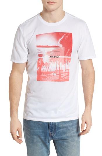 Men's Hurley Cause & Effect Dri-fit T-shirt - White